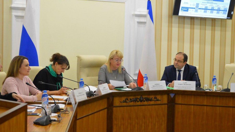 Ирина Кивико провела заседание Координационного совета по вопросам развития малого и среднего предпринимательства в Республике Крым