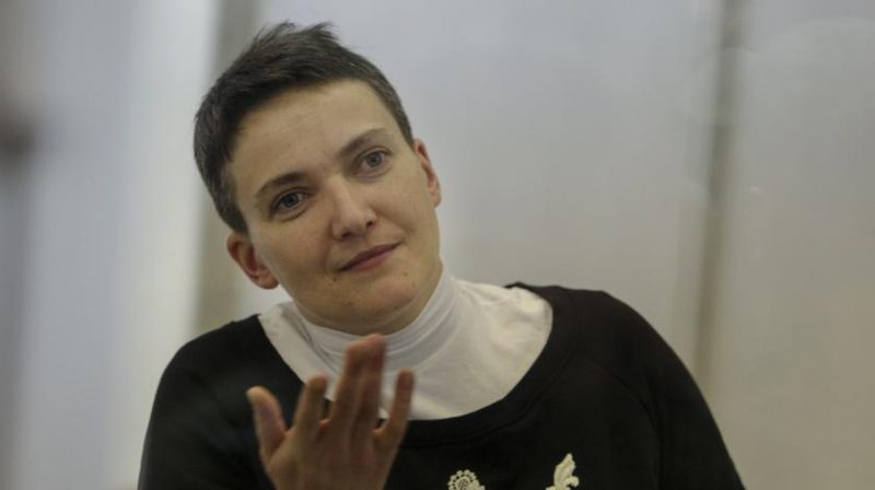 Надежда Савченко объявила сухую голодовку в СИЗО