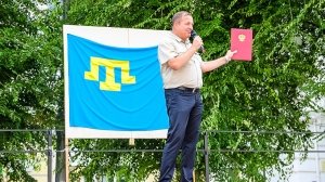День крымскотатарского флага в Феодосии #13424