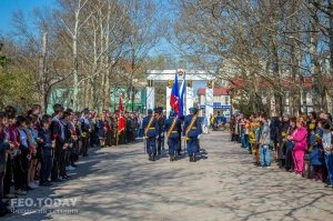 Митинг в День освобождения Феодосии от фашистских захватчиков #8286