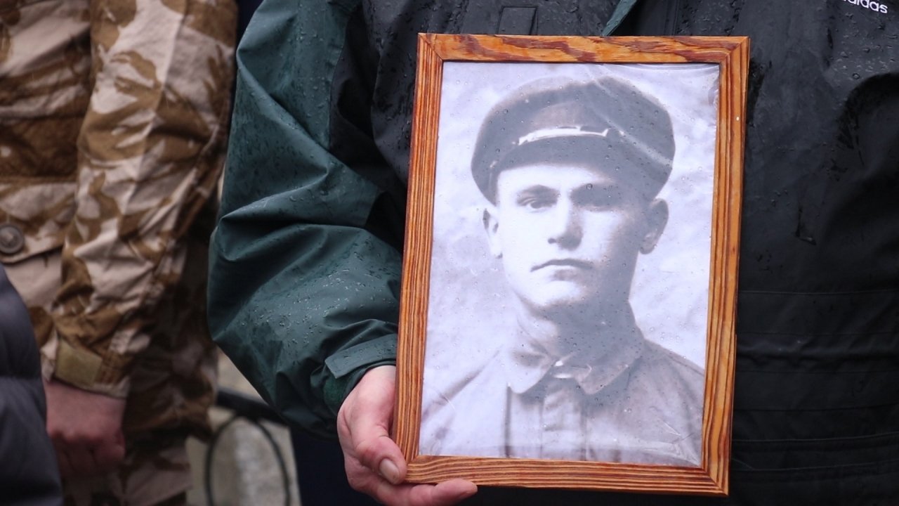 Фото траурной церемонии захоронения останков 35 бойцов Крымского фронта #6179