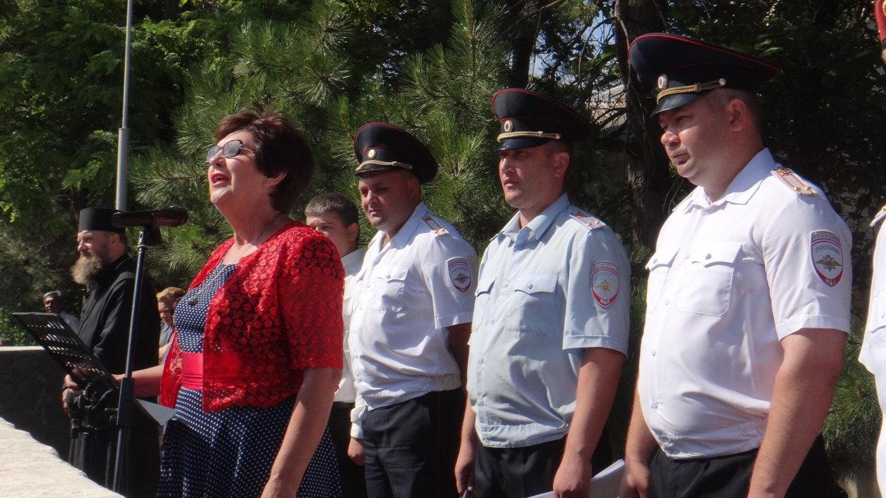 Фото принятия присяги в Краснокаменке #402