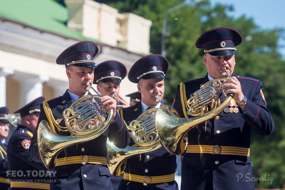 Фестиваль военных оркестров в Феодосии #12699