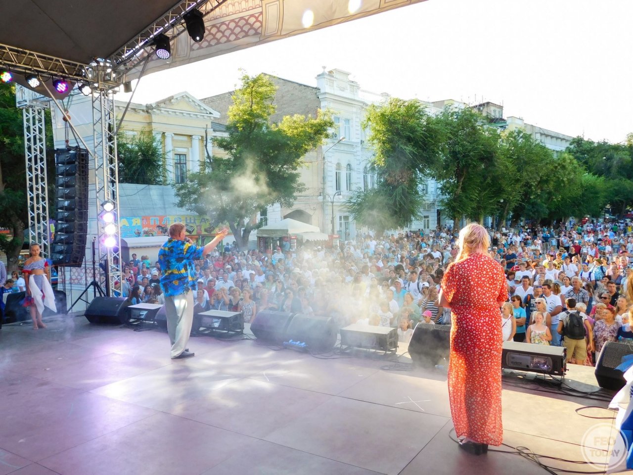 Фото концерта на День города 2017 и юбилей Айвазовского в Феодосии #2065
