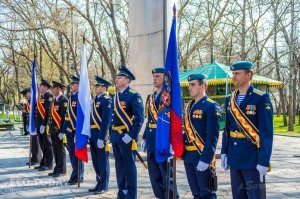 Митинг в День освобождения Феодосии от фашистских захватчиков #8239