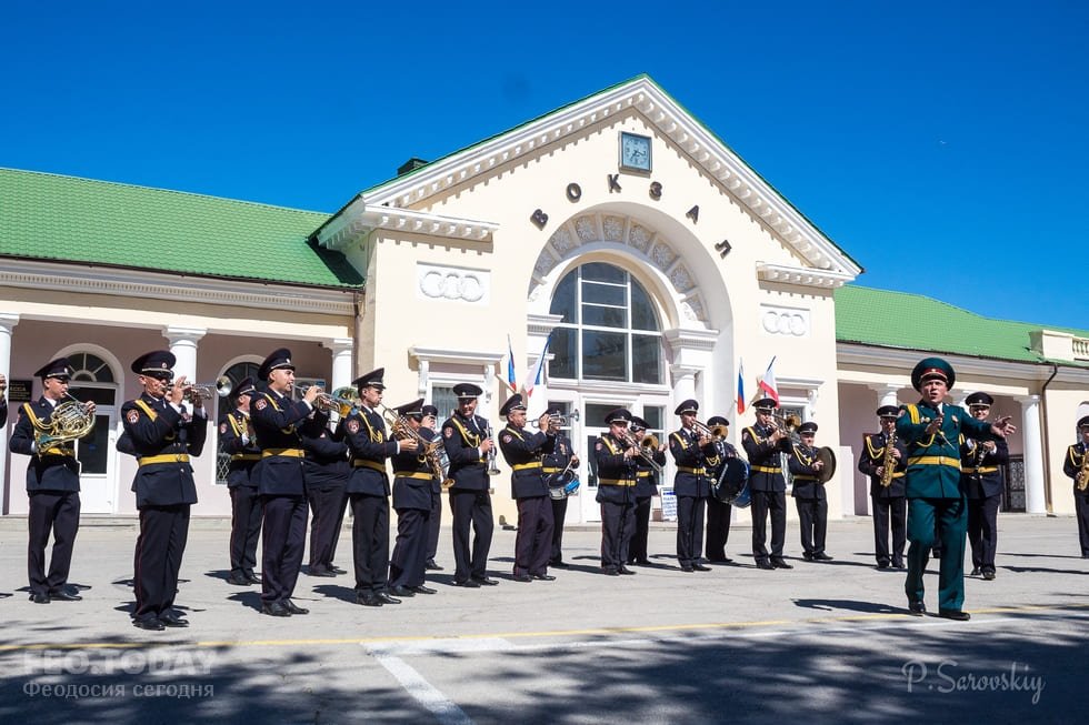 Фестиваль военных оркестров в Феодосии #12713