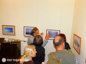 Фото открытия фотовыставки Евгения Белякова в Феодосии #5406
