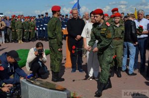 В Феодосии установили памятный знак генералу Котляревскому