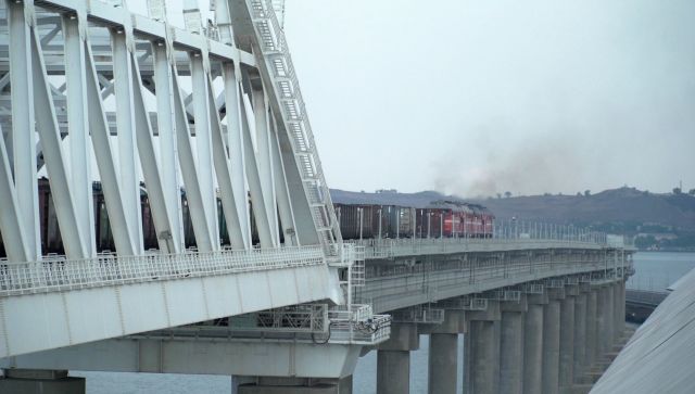 Поезда по Крымскому мосту идут по расписанию - КЖД