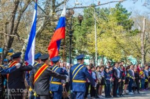 Митинг в День освобождения Феодосии от фашистских захватчиков #8284