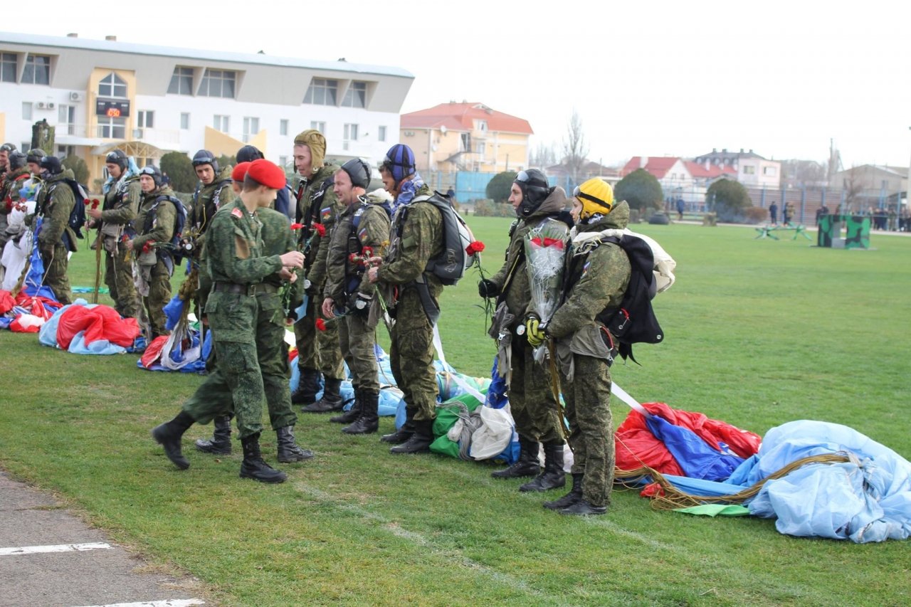 Фото торжественного открытия десантного батальона в Феодосии #5948