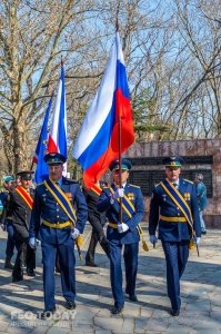 Митинг в День освобождения Феодосии от фашистских захватчиков #8237