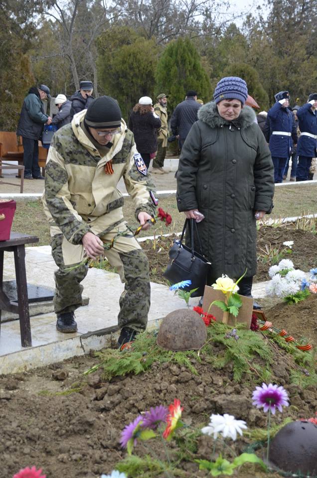 Фото траурной церемонии захоронения останков 35 бойцов Крымского фронта #6165