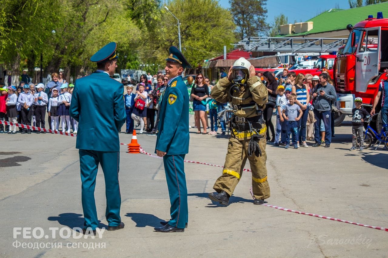 День пожарной охраны в Феодосии #8748