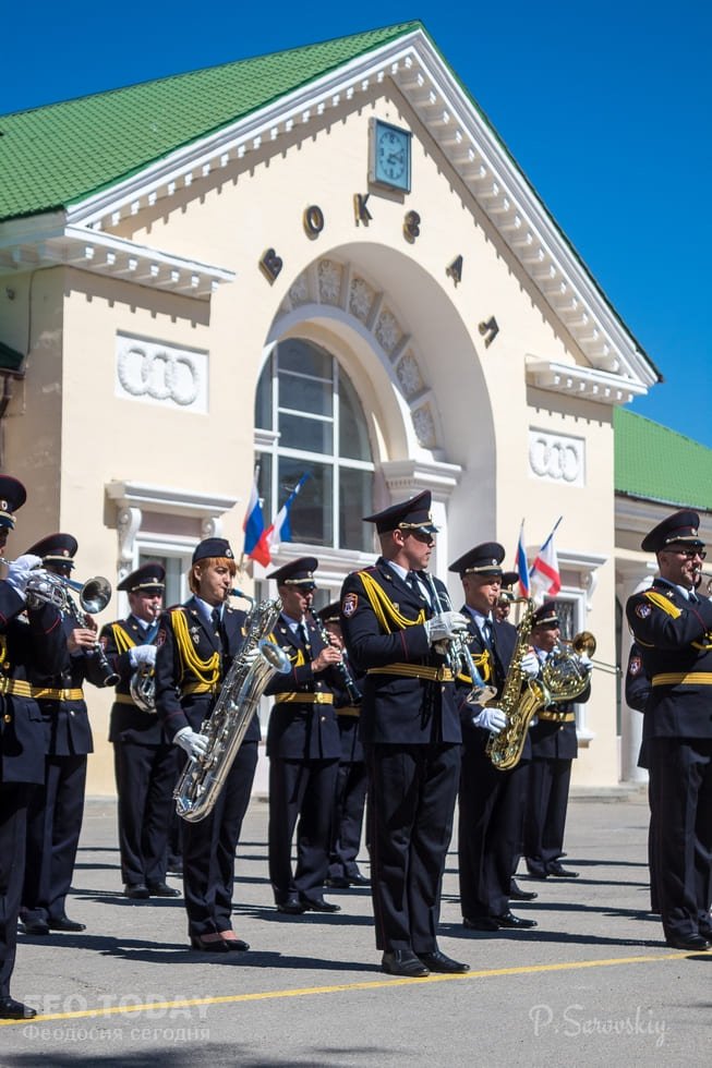 Фестиваль военных оркестров в Феодосии #12677