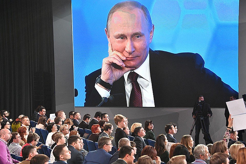 Стала известна дата большой пресс-конференции Путина