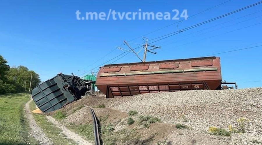 Аксенов подтвердил крушение вагонов в Симферопольском районе