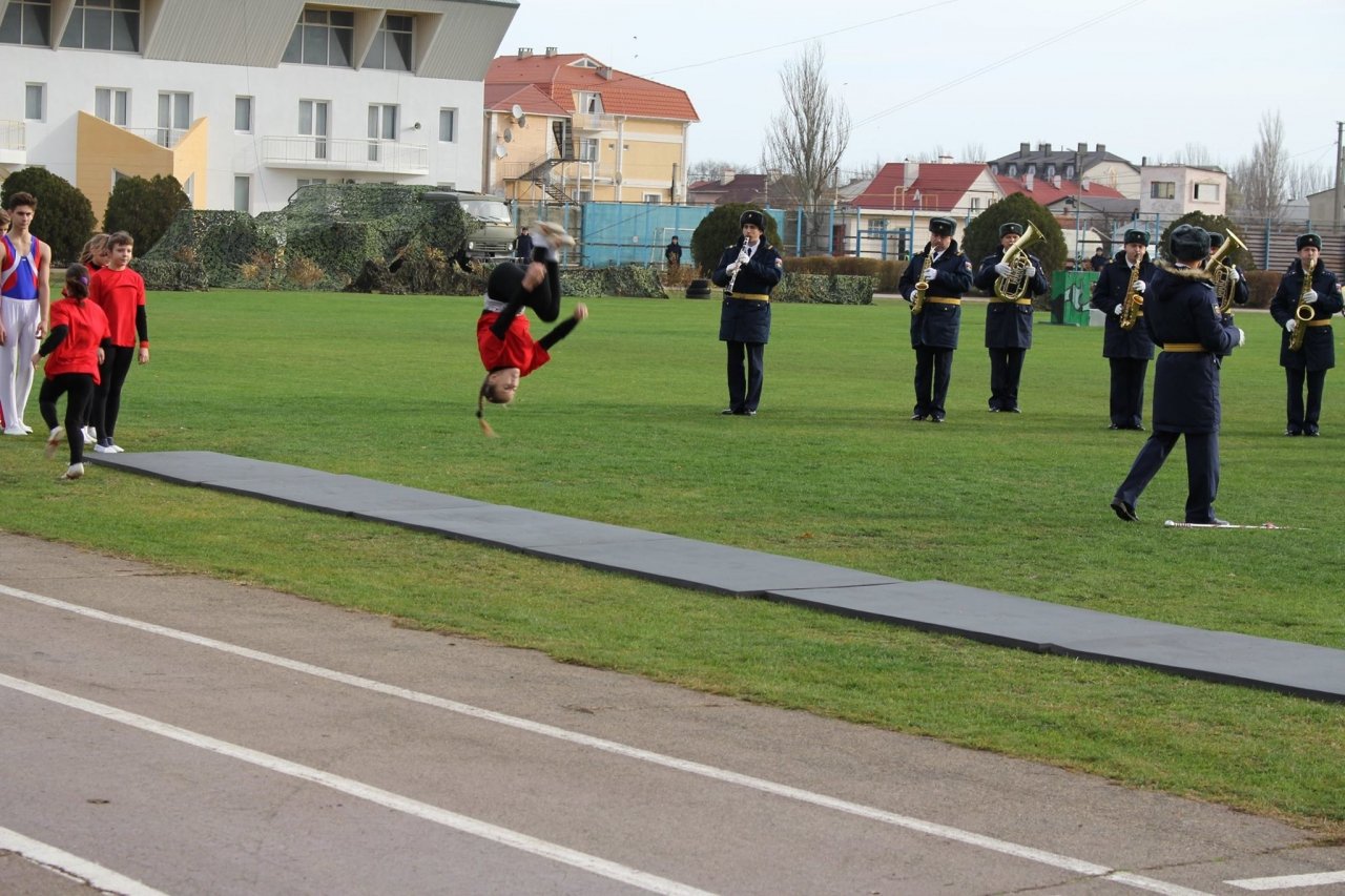 Фото торжественного открытия десантного батальона в Феодосии #5884