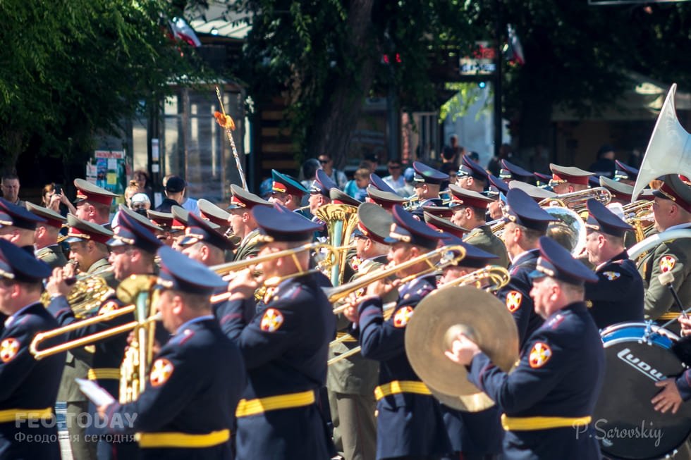 Фестиваль военных оркестров в Феодосии #12672