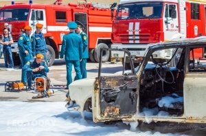 День пожарной охраны в Феодосии #8779