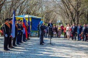 Митинг в День освобождения Феодосии от фашистских захватчиков #8281