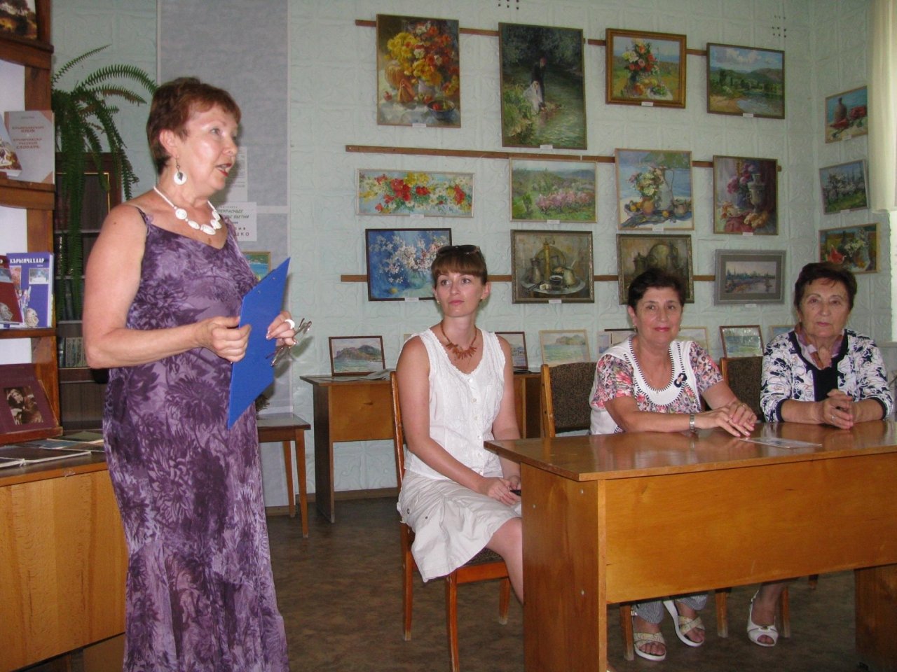 В библиотеке Пивоварова в честь крымчаков прошёл тематический вечер
