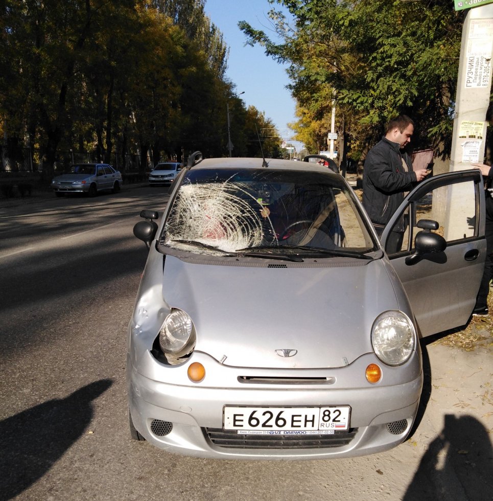 На Симферопольском шоссе сбили пешехода