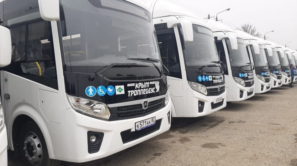 Минтранс РК: 50 новых автобусов отправились в Керчь