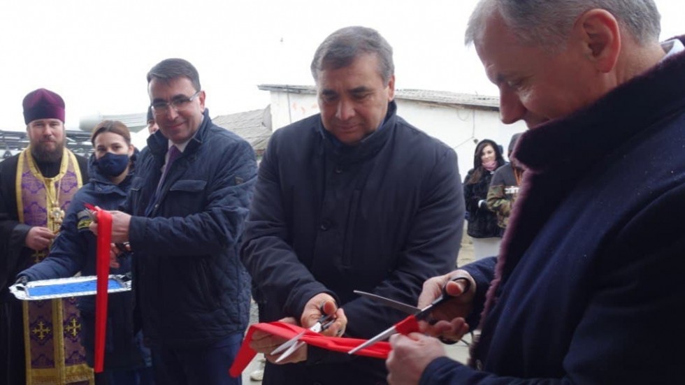 Андрей Рюмшин принял участие в торжественном открытии пожарной части в пгт Научный Бахчисарайского района