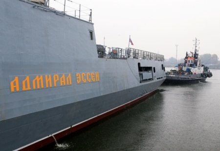 После дальнего похода: «Адмирал Эссен» возвращается в Севастополь