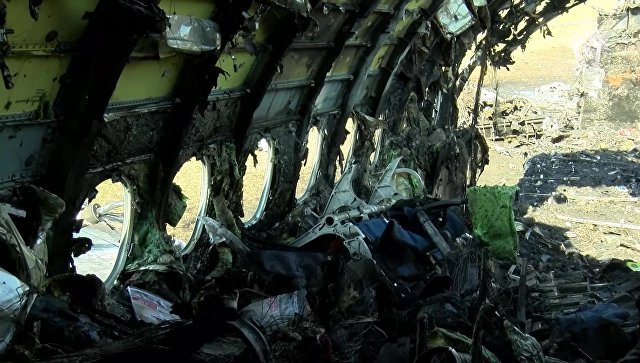 СМИ сообщили об основной версии крушения самолета в Шереметьево