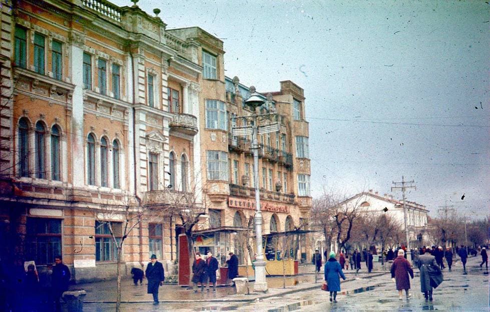 Проспект Айвазовского в 1960 году #13464