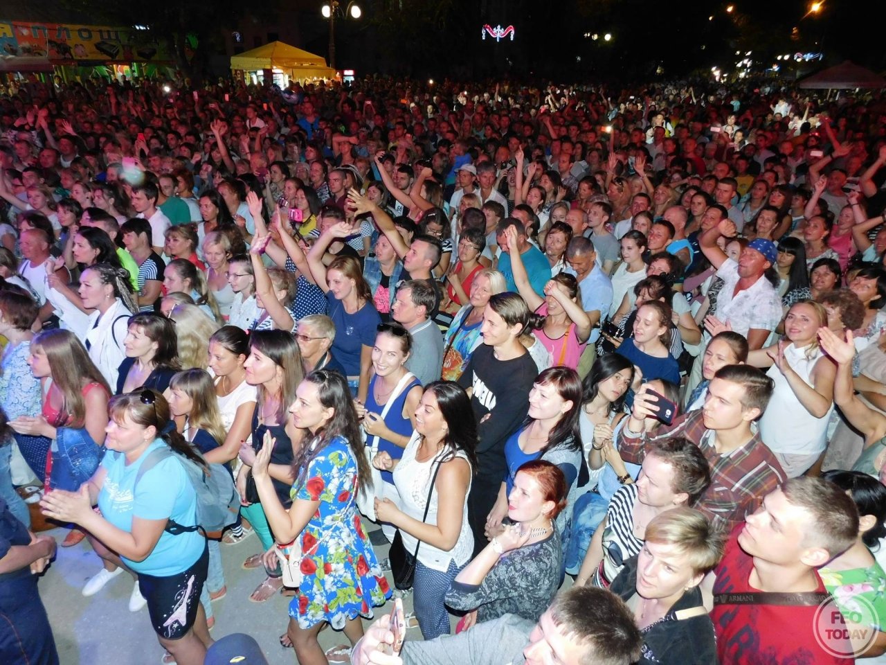 Фото концерта на День города 2017 и юбилей Айвазовского в Феодосии #2258