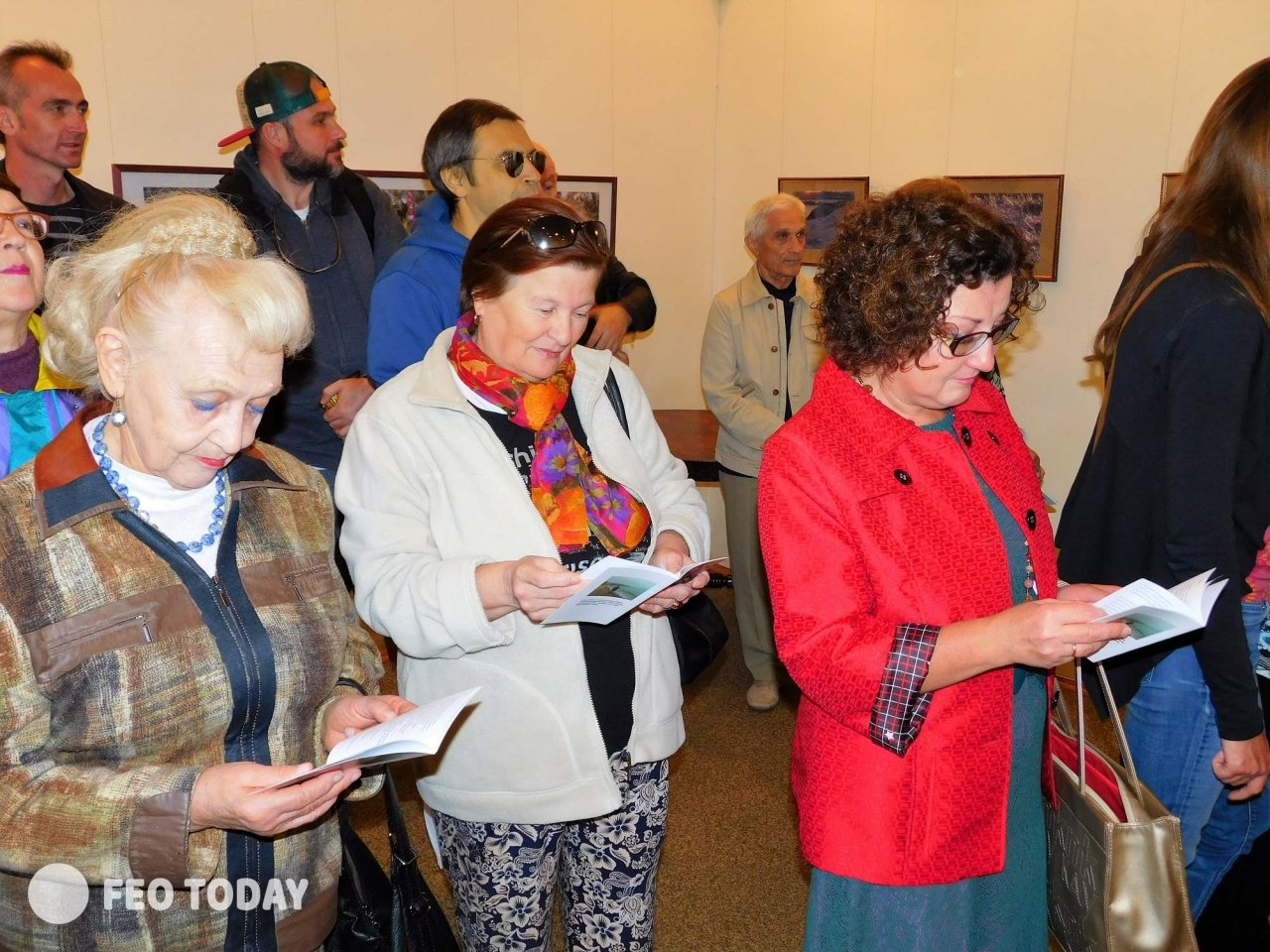 Фото открытия фотовыставки Евгения Белякова в Феодосии #5368