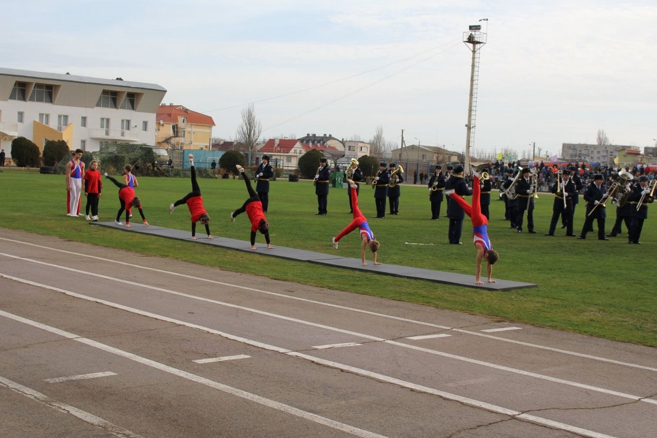 Фото торжественного открытия десантного батальона в Феодосии #5888