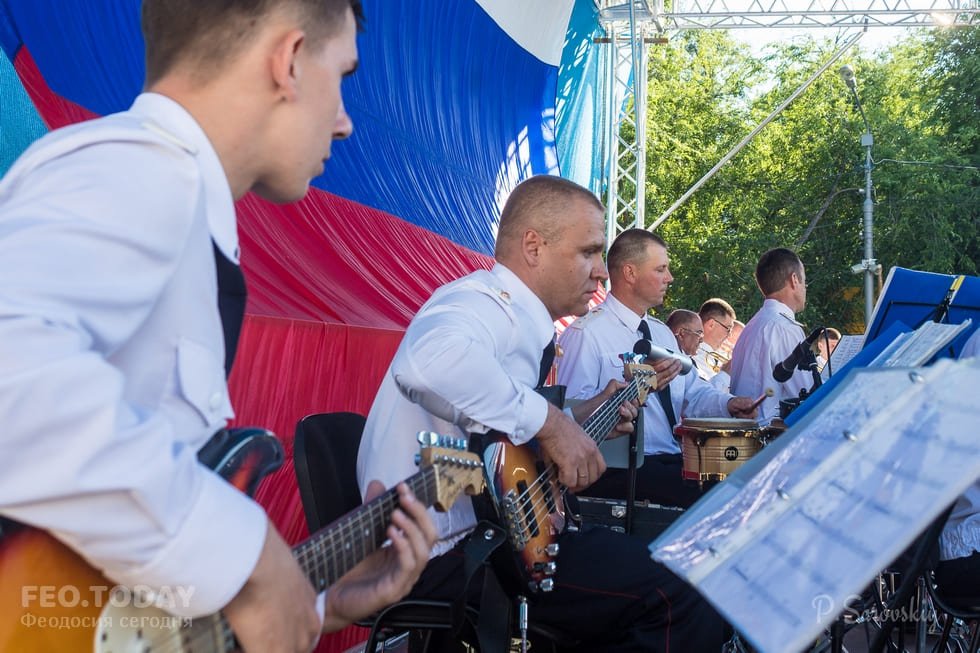 Фестиваль военных оркестров в Феодосии #12787