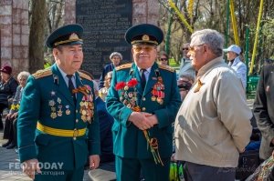 Митинг в День освобождения Феодосии от фашистских захватчиков #8221