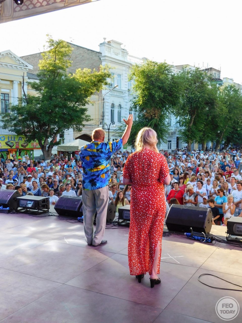 Фото концерта на День города 2017 и юбилей Айвазовского в Феодосии #2068