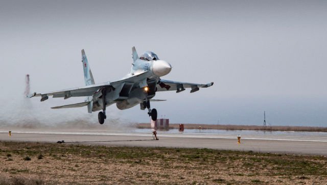 Су-27 вновь перехватил американских разведчиков над Черным морем