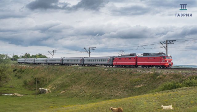 Из Симферополя в Ростов-на-Дону и Адлер можно будет доехать на поезде