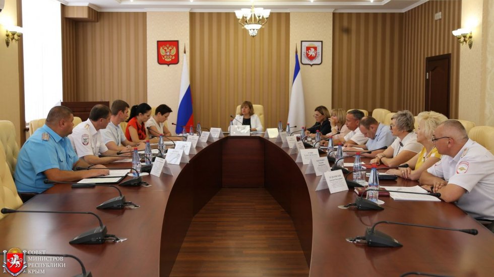 Алла Пашкунова провела очередное заседание Межведомственной комиссии по организации отдыха, оздоровления и занятости детей в Республике Крым в 2019 году