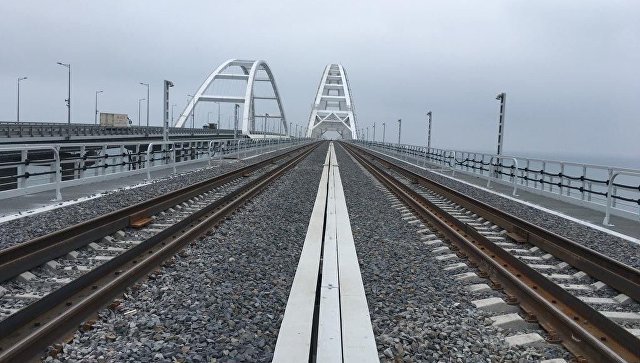 Ростехнадзор объявил о готовности ж/д части Крымского моста