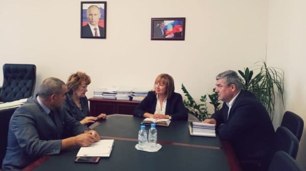Алла Пашкунова провела встречу с председателем общероссийской общественной организации «Российский Красный Крест»