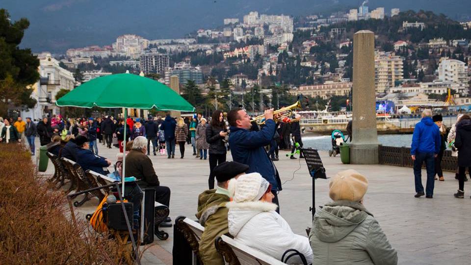 В Крыму на новогодние праздники уже отдохнуло на 42% больше туристов, чем в прошлом году