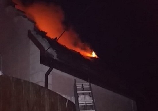 «Горячий» январь: в Крыму горели два частных дома