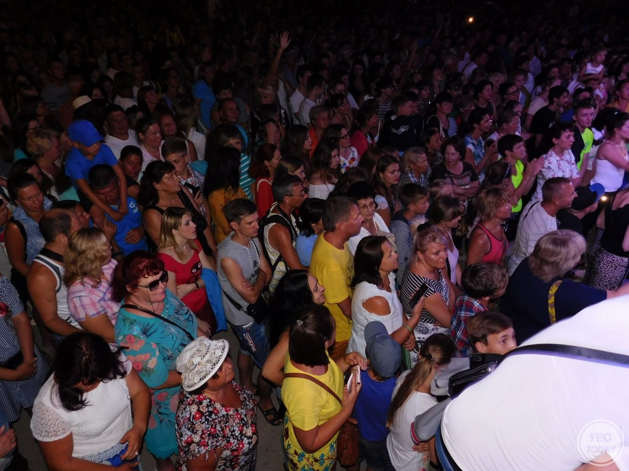 Фото концерта на День города 2017 и юбилей Айвазовского в Феодосии #2227