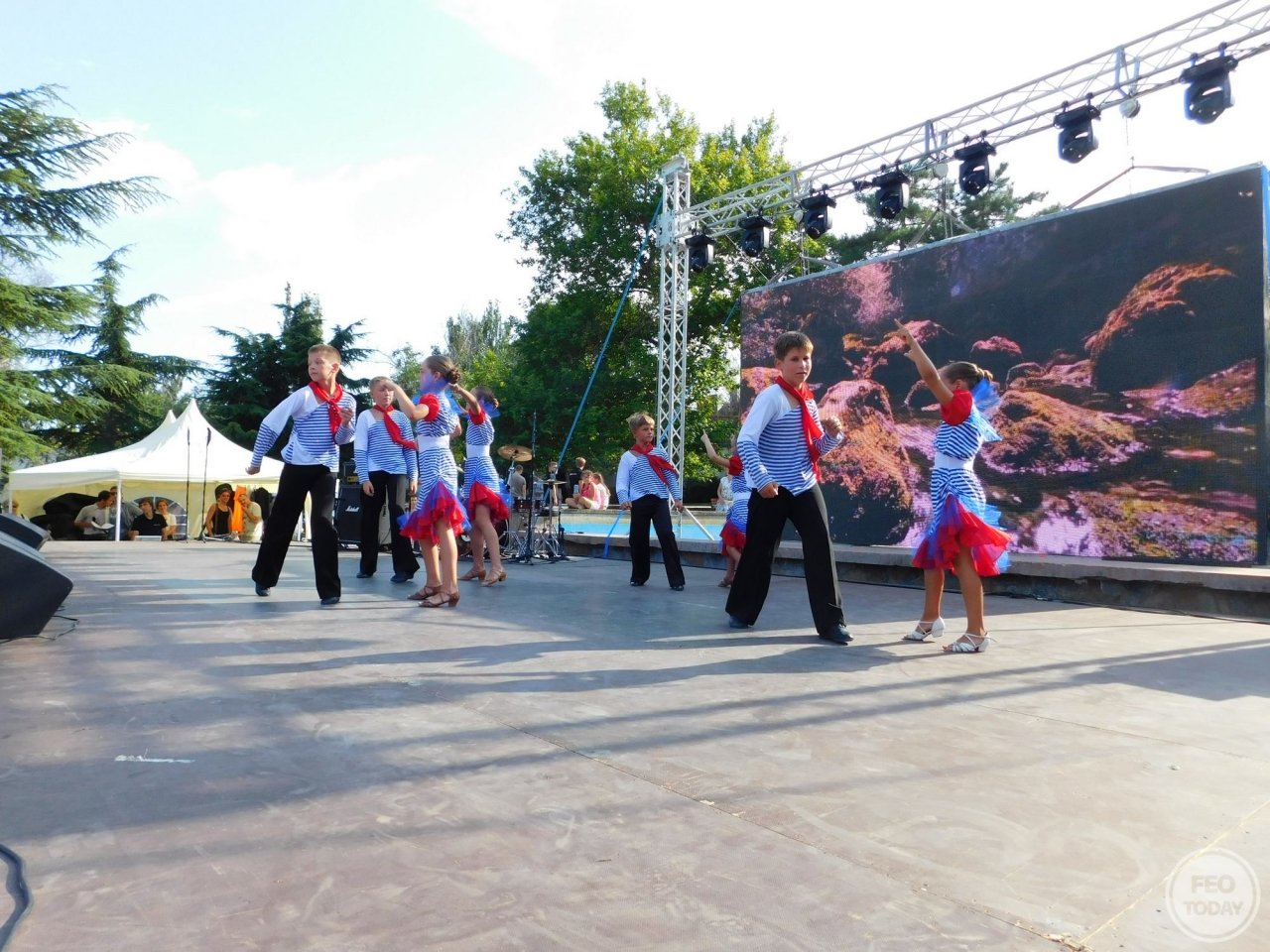 Фото выступления клуба БРАВО на День города в Феодосии #1622