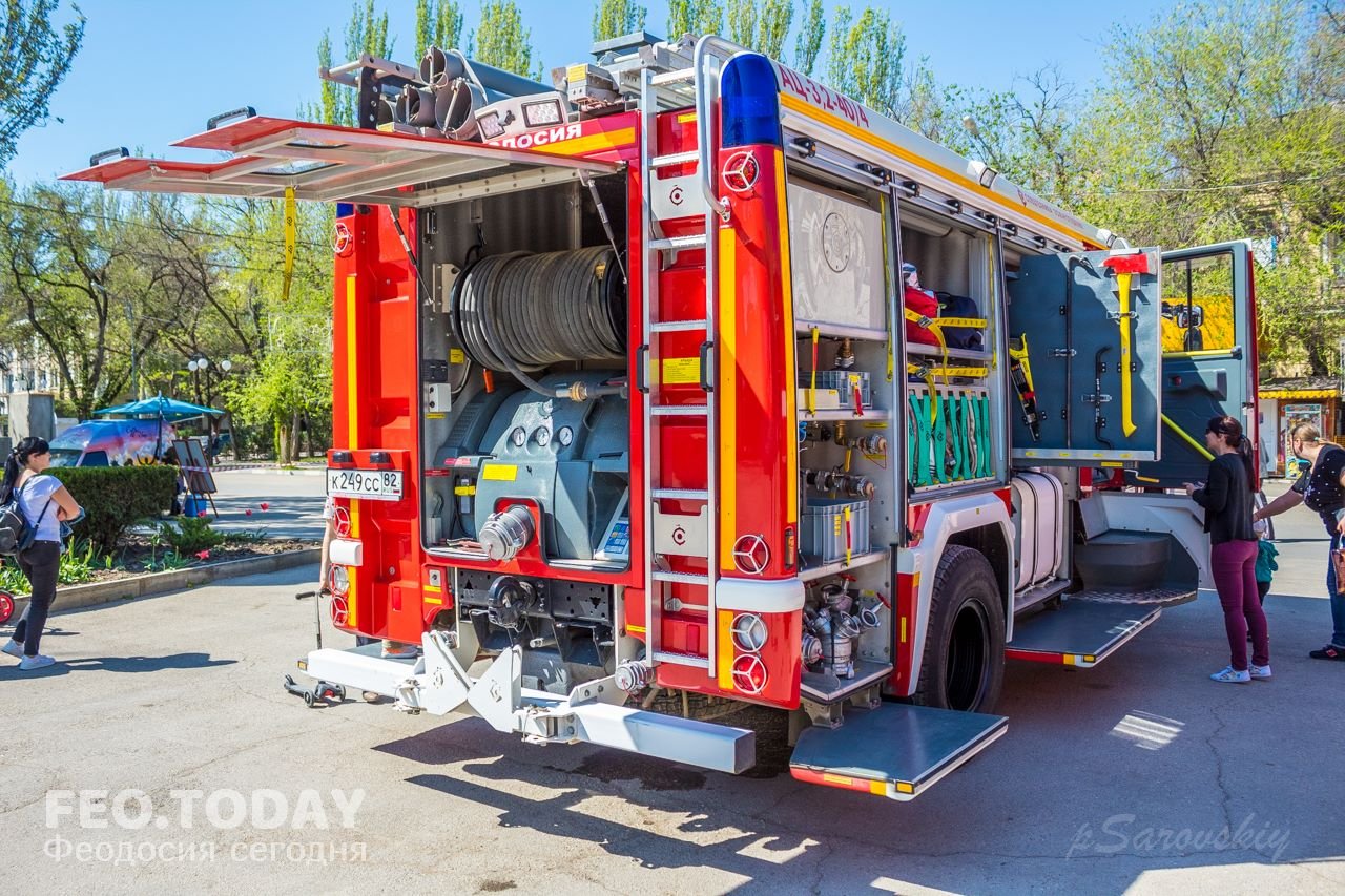 День пожарной охраны в Феодосии #8707