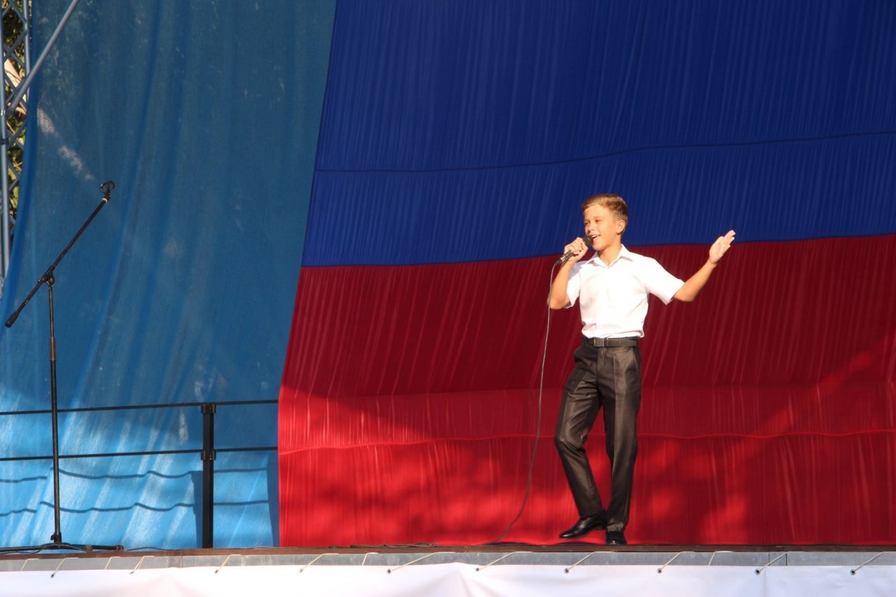 Фото празднования Дня флага России в Феодосии #2891