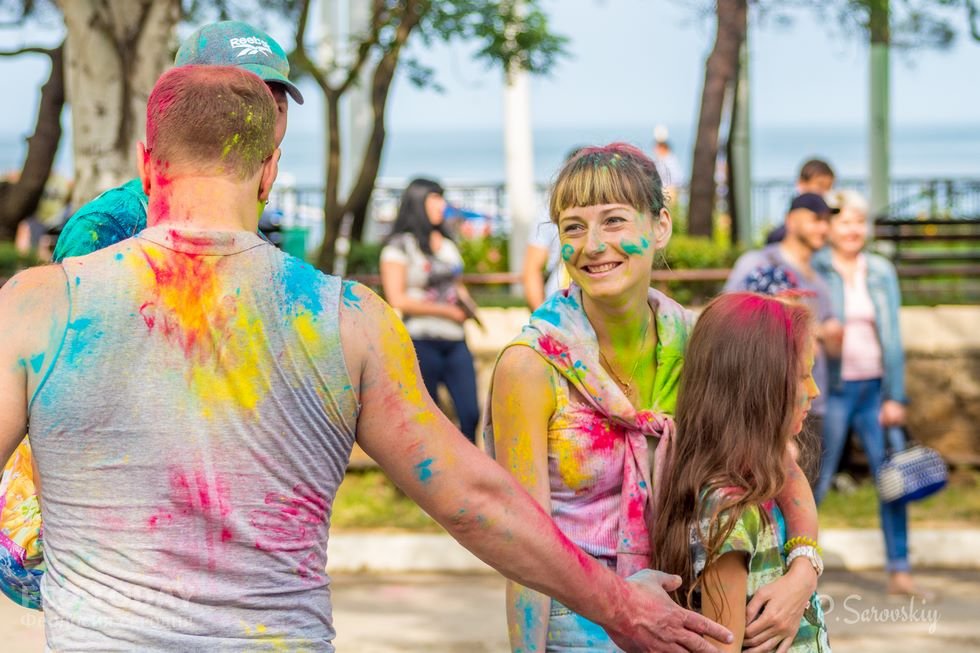 Фестиваль красок в Феодосии, май 2018 #11043
